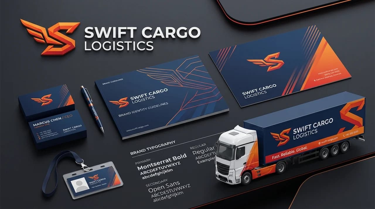 Brand Transformation - Swift Cargo & Logistics